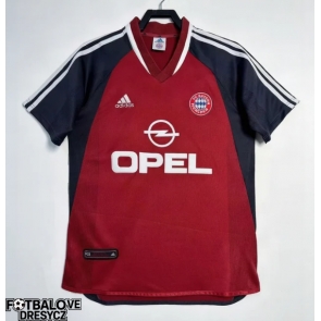 Bayern Munich 2001-2002 Retro Domácí Dres Krátký Rukáv